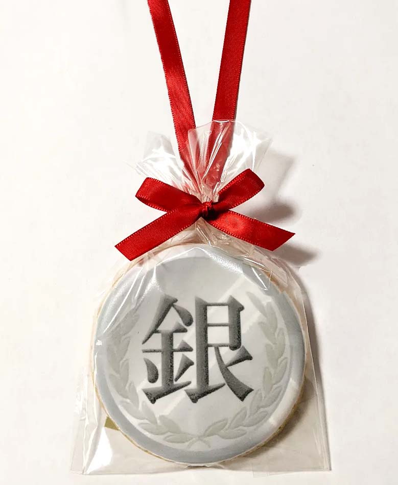 銀メダルクッキー｜スポーツ大会・社内表彰・イベントに最適な贈り物