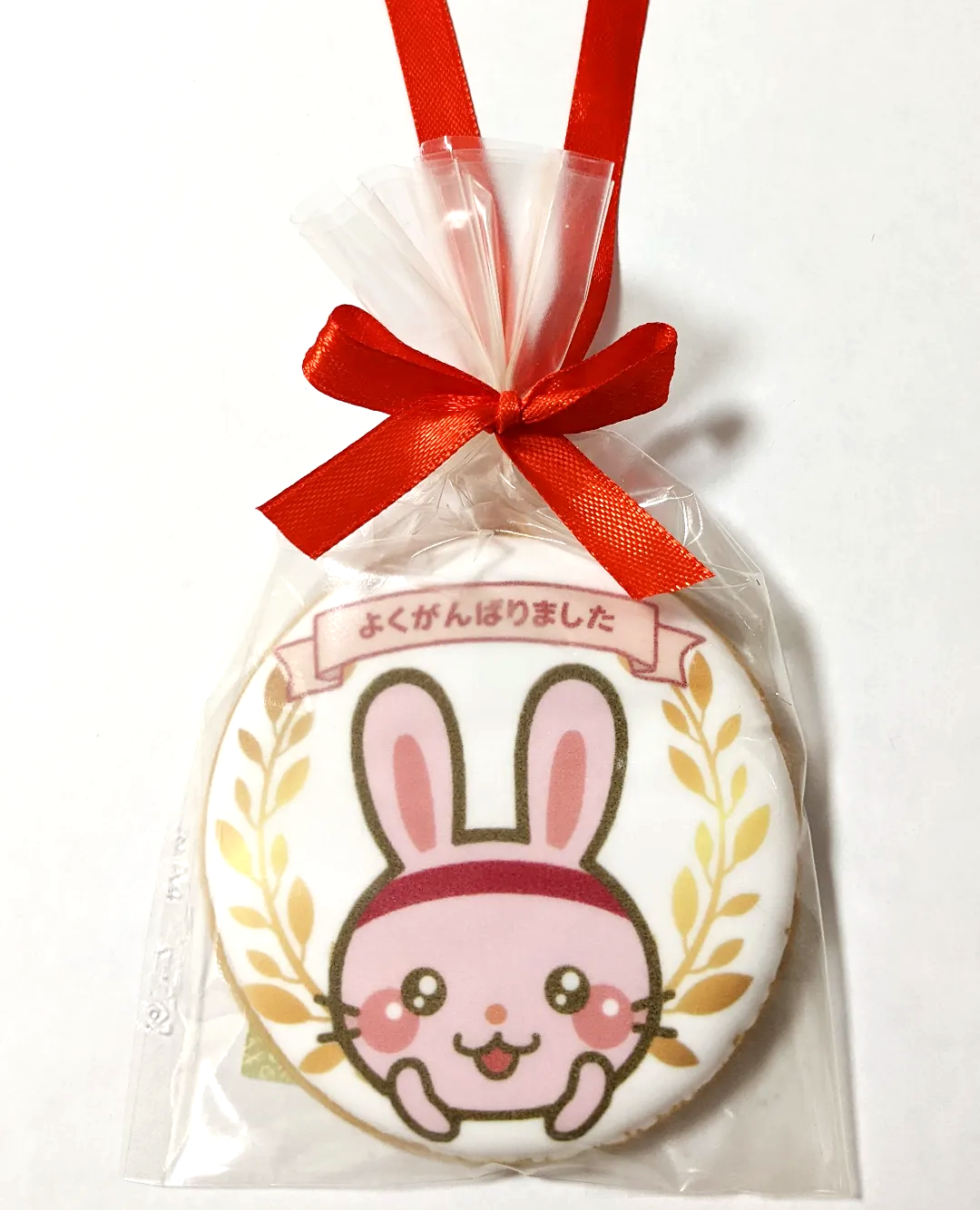 よくがんばりましたメダルクッキー（うさぎ）｜運動会・発表会・子供の表彰にぴったり！